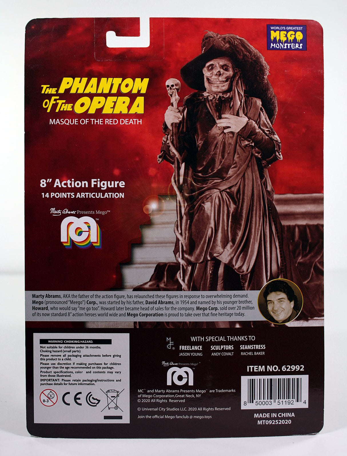 Collectible Figurine - MEGO 8" PHANTOM - RED DEATH