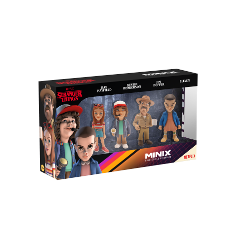 MINIX Collectible Figurine - Stranger Things 7cm (4 Pack)