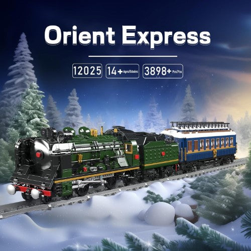 Locomotive Train Building Kit - Mould King  SNCF231 ORIENT EXPRESS STEAM RC