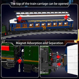 Locomotive Train Building Kit - Mould King  SNCF231 ORIENT EXPRESS STEAM RC