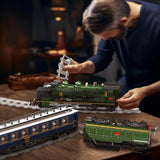 Locomotive Train Building Kit - Mould King  SNCF231 ORIENT EXPRESS STEAM RC