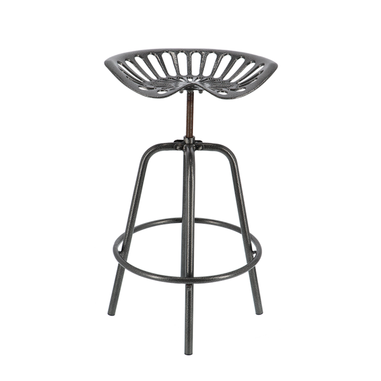 Tractor Bar Stool - Grey (50 x 48 x 70cm)