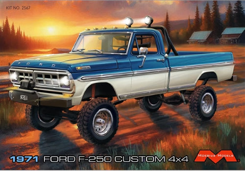 Plastic Kitset - Pegasus - 1/25 71 Ford F-250 Lifted 4x4