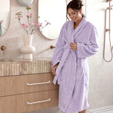 M/L Microplush Robe Lilac - Bambury