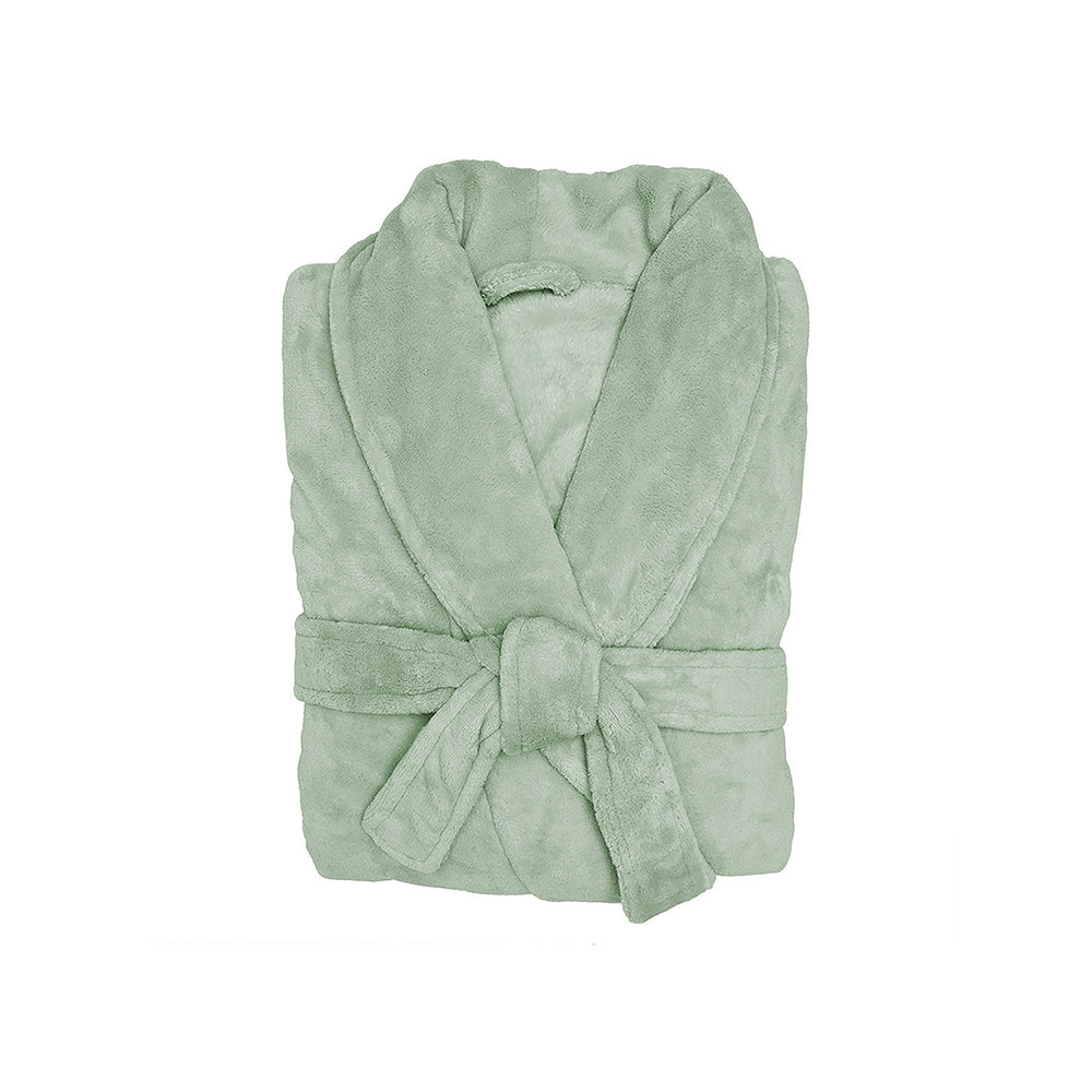 M/L Microplush Robe Sage