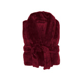 S/M Microplush Robe Merlot- Bambury