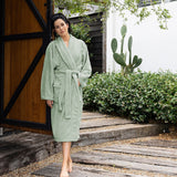 S/M Microplush Robe Sage