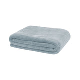 Microplush Throw Rug Steel Blue - Bambury
