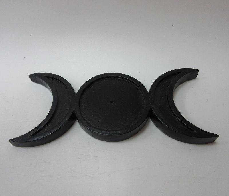 Triple Moon Incense Holder