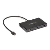 3-Port USB-C to HDMI MST Hub - 4K Multi-Monitor Splitter for Seamless Productivity