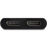 2-Port DisplayPort MST Hub - Multi-Monitor Splitter for Dual 4K Displays - VESA Certified