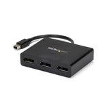 Mini DisplayPort to DisplayPort 3-Port MST Hub - Multi-Monitor Splitter for Enhanced Productivity