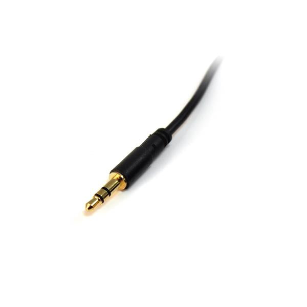 1.8m Slim 3.5mm Stereo Audio Cable for iPod, iPhone, MP3 - M/M - High-Quality Sound Connection