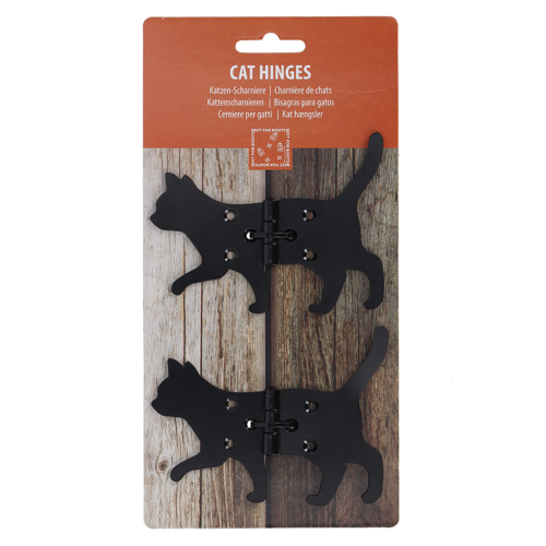 Hinge - Cat 12 x 10cm (Set of 2 Assorted)
