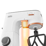 Sunbeam Mixmaster® HeatSoft™ Planetary Mixer with dual heat settings for efficient mixing and melting, perfect for bakers.