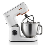 Sunbeam Mixmaster® HeatSoft™ Planetary Mixer MXM7000WH: combines gentle heat with mixing for perfectly softened butter and melted chocolate.