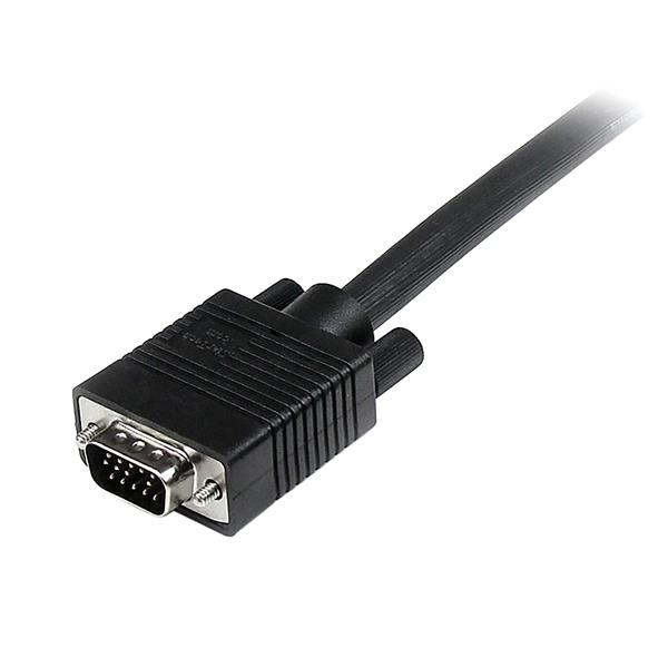 10m High Resolution Coax VGA Monitor Cable - HD15 Male to Male, Ideal for 1920x1200+