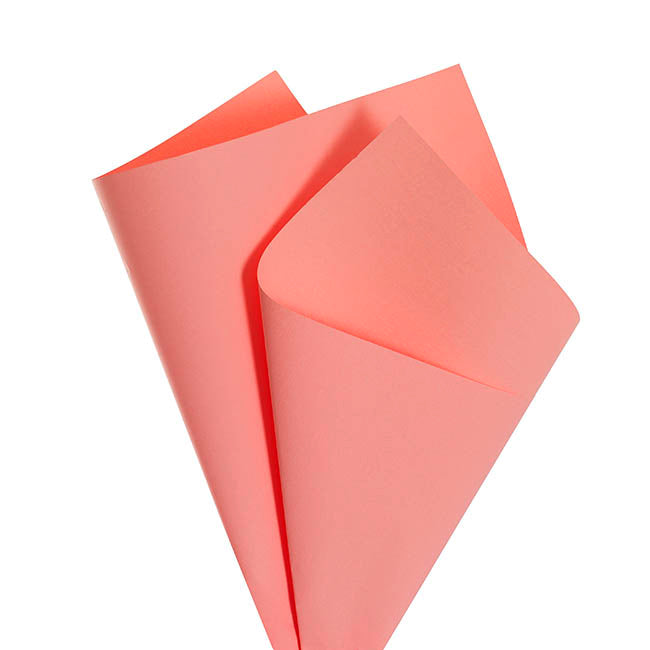 Kraft Paper Coloured 80gsm Dark Coral Pack of 100