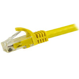 High-Speed 7.5m CAT6 Ethernet Cable - Yellow UTP, Snagless, ETL Certified, 10Gbps