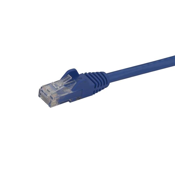 High-Quality Cat6 Patch Cable 1m - Snagless RJ45 Connectors, Blue, Gigabit Ethernet, PoE Compatible