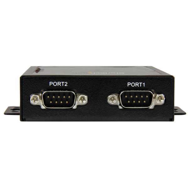 2-Port RS232 Serial-to-IP Device Server - Reliable Ethernet Connectivity for Industrial Use