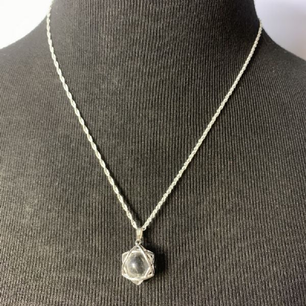 Pendant - Clear Quartz Star Focus