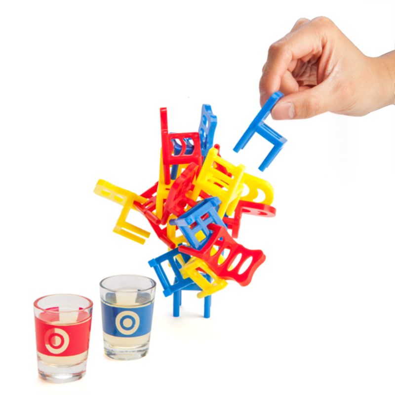 Drinking Game - Balancing Chairs