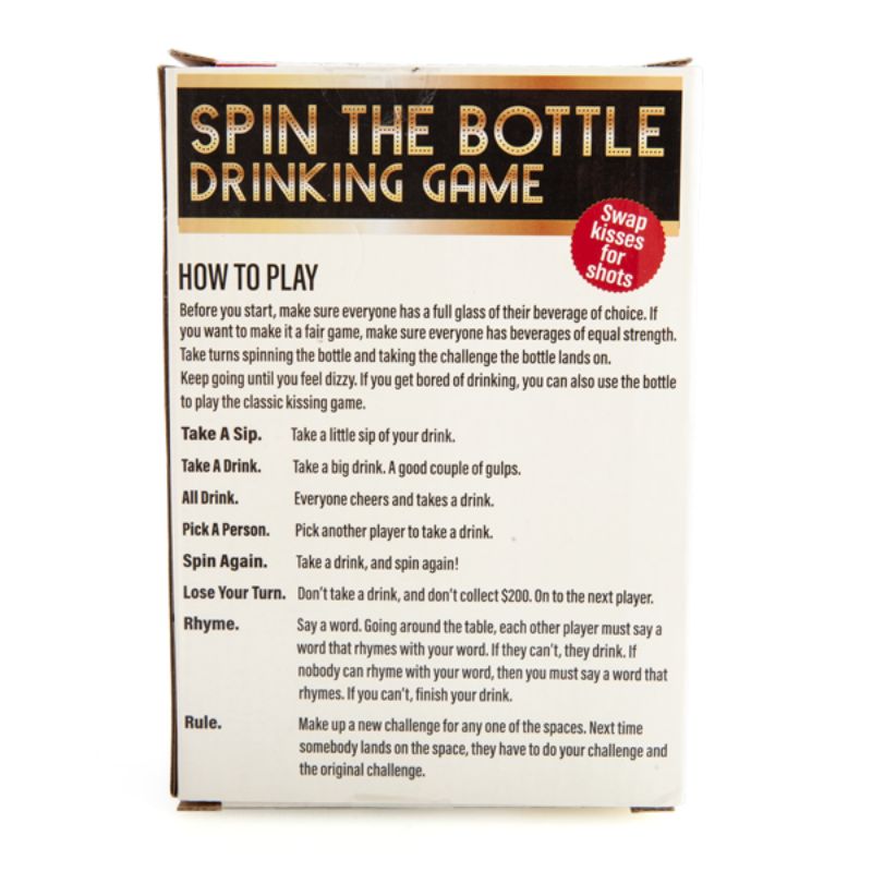 Drinking Game - Spin the Bottle