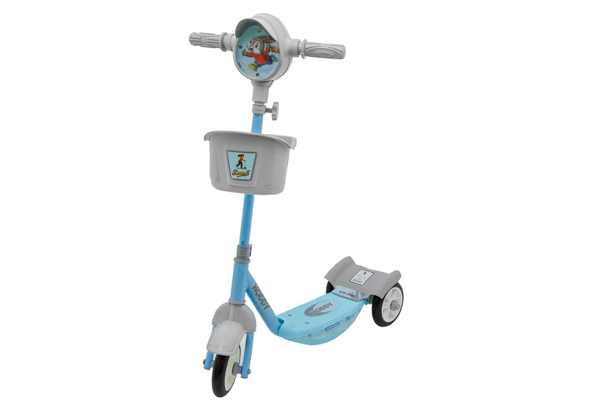 Kids Noody Foldable Scooter With Twin Rear Wheels DSC-140 Blue