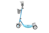 Kids Noody Foldable Scooter With Twin Rear Wheels DSC-140 Blue