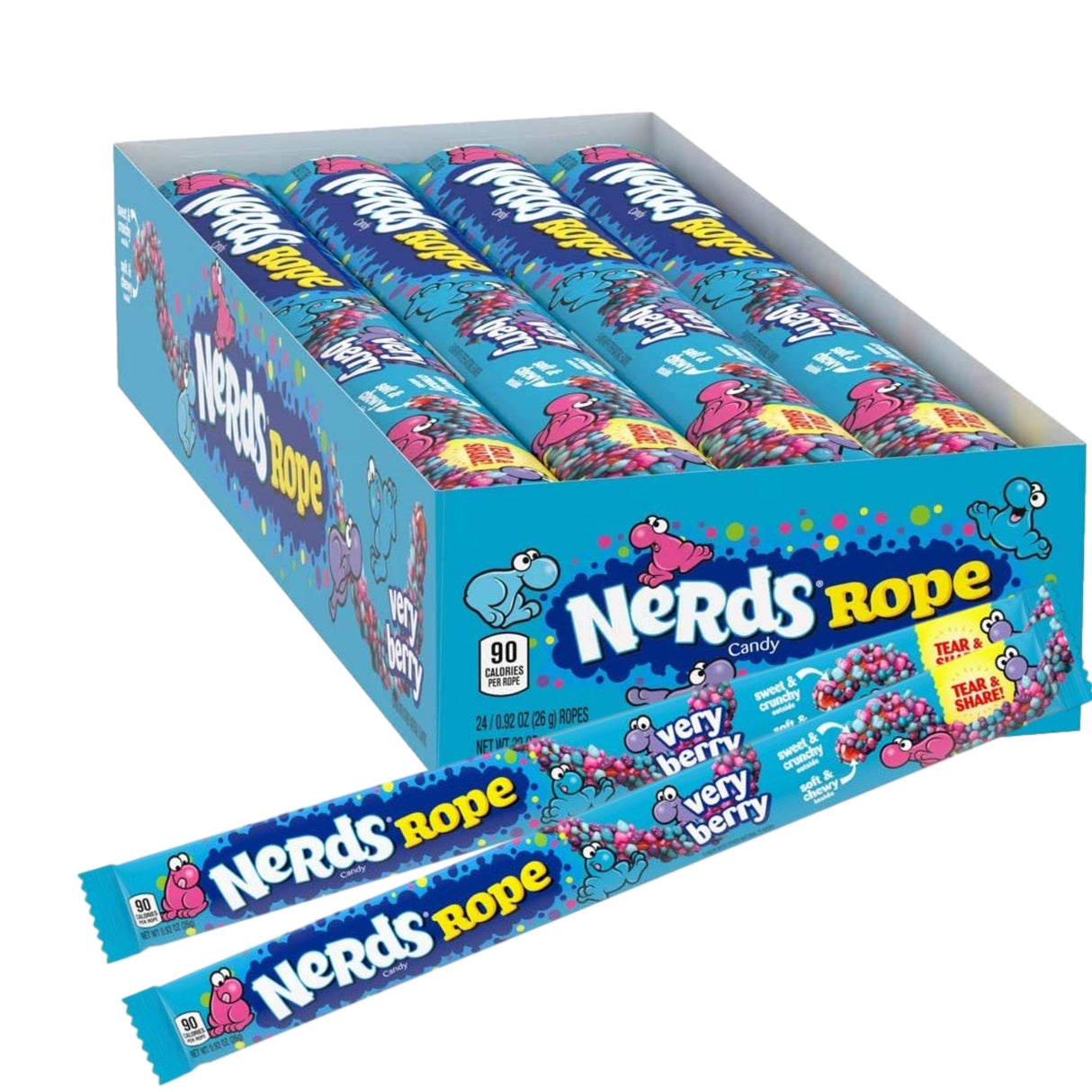 Nerds Rope Very Berry 26g - Pack of 24
