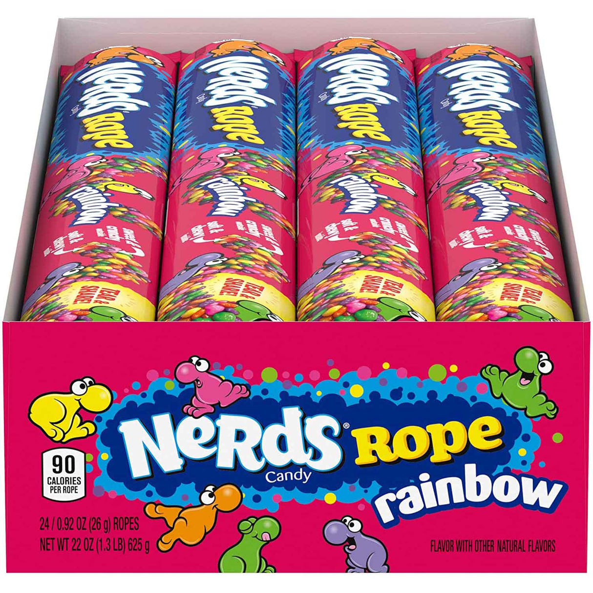 Nerds Rope Rainbow 26g - Pack of 24