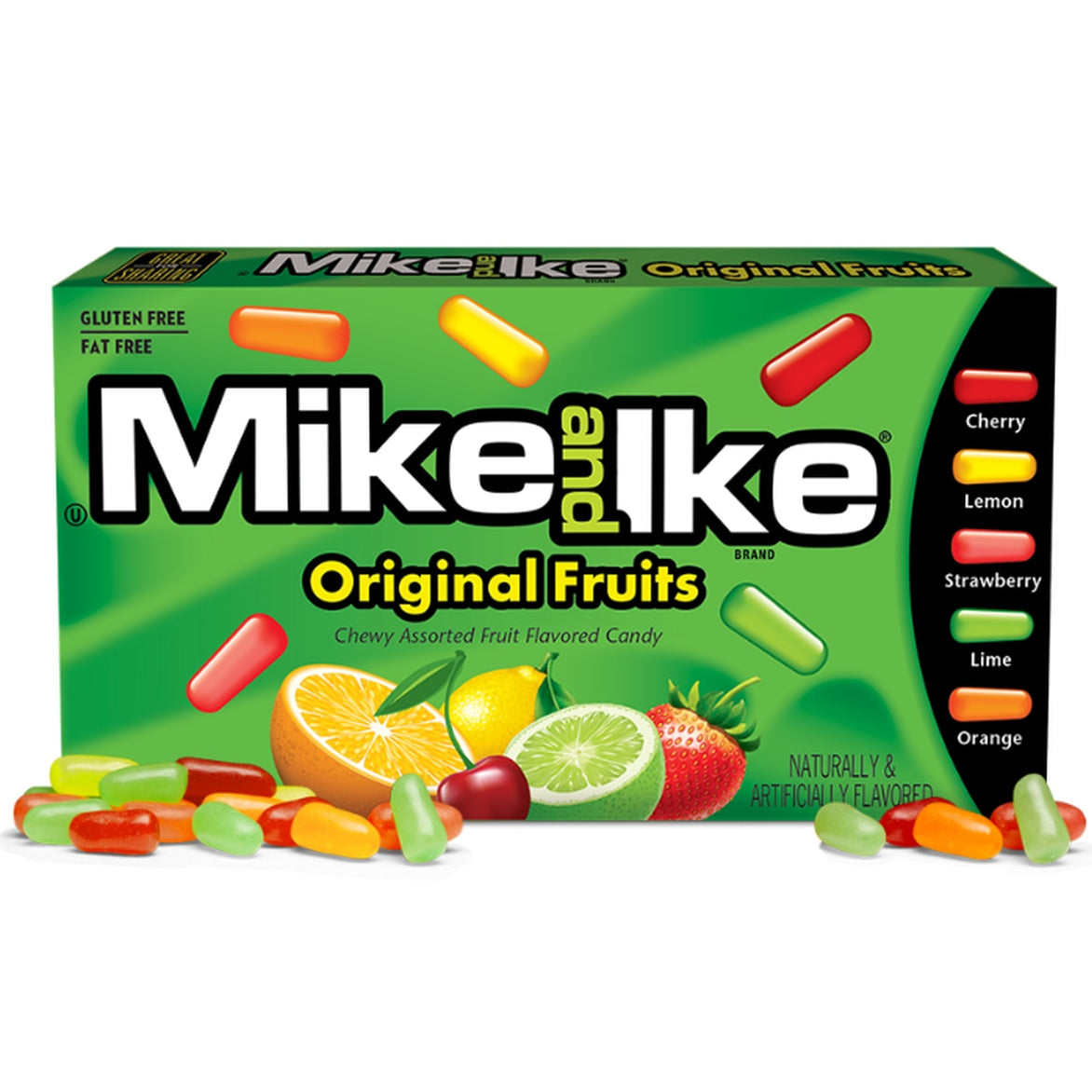 TB Mike & Ike Original Fruit 120g - Carton of 12