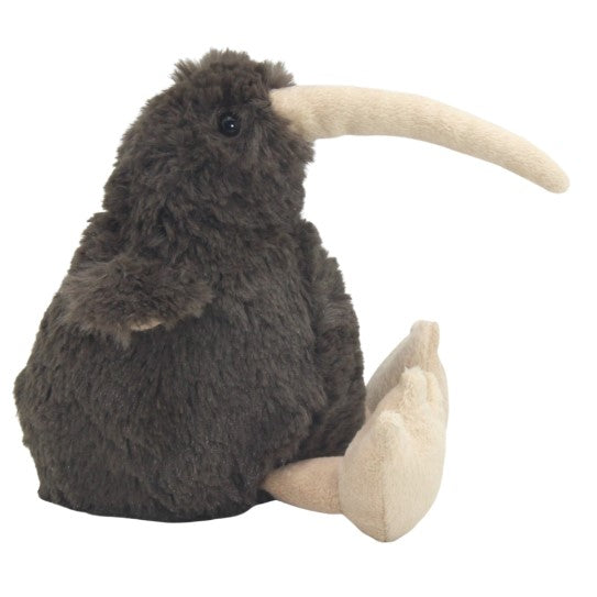 Soft Plush Toy -  Kingi Kiwi. Brown Kiwi Bird.