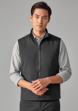 Reversible Unisex Fleece Vest - Black
