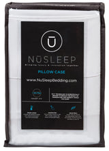 King NuSleep pillowcase pair featuring 37.5 Technology for breathability and moisture-wicking, designed for optimal comfort.