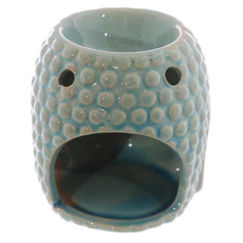 Head Oil Burner - Small Crackle Glaze Ceramic Buddha (Box of 12)