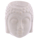 Head Oil Burner - Small Crackle Glaze Ceramic Buddha (Box of 12)