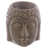 Head Oil Burner - Small Crackle Glaze Ceramic Buddha (Box of 12)