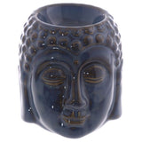Head Oil Burner - Small Crackle Glaze Ceramic Buddha (Box of 12)