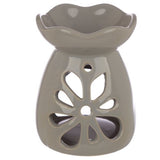 Ceramic Oil and Wax Burner - Eden Grey and Pastel Tone Floral (Set of 3 Asstd)