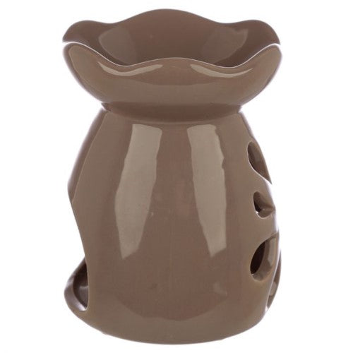 Ceramic Oil and Wax Burner - Eden Grey and Pastel Tone Floral (Set of 3 Asstd)