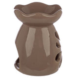 Ceramic Oil and Wax Burner - Eden Grey and Pastel Tone Floral (Set of 3 Asstd)