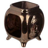 Ceramic Oil Burner - Eden Embossed Buddha 10.5cm (Set of 2 Asstd)