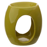 Ceramic Oil Burner - Eden Abstract with Oval Cut Out (Set of 3 Asstd)