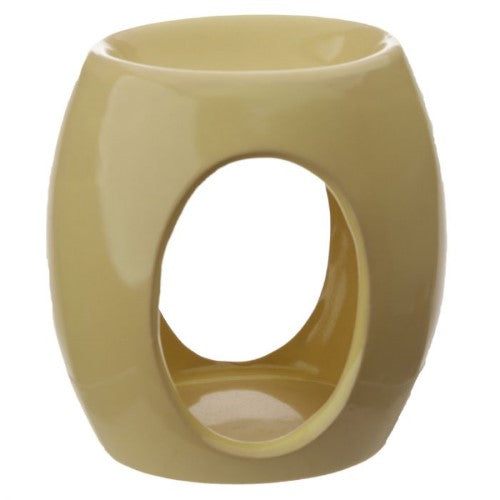 Ceramic Oil Burner - Eden Abstract with Oval Cut Out (Set of 3 Asstd)