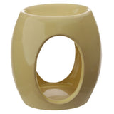 Ceramic Oil Burner - Eden Abstract with Oval Cut Out (Set of 3 Asstd)