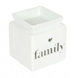 Oil Burner - White Family Cut Out Oil Burner