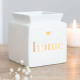 Oil Burner - White Home Cut Out Oil Burner