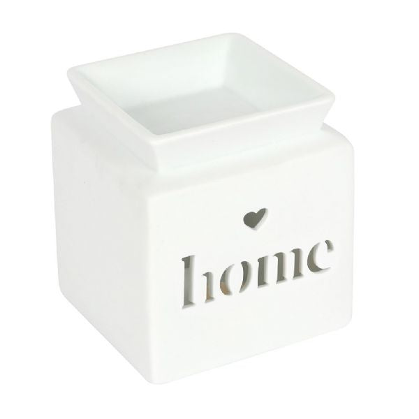 Oil Burner - White Home Cut Out Oil Burner